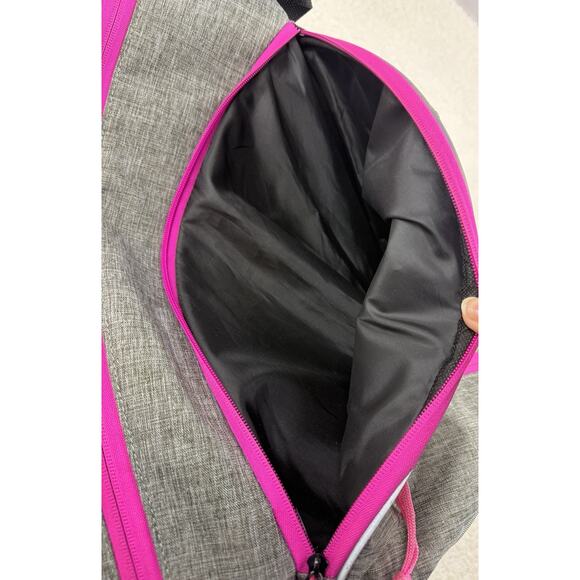 Franklin Pickleball Backpack Sling Bag Gray Pink Trim - Picture 8 of 10